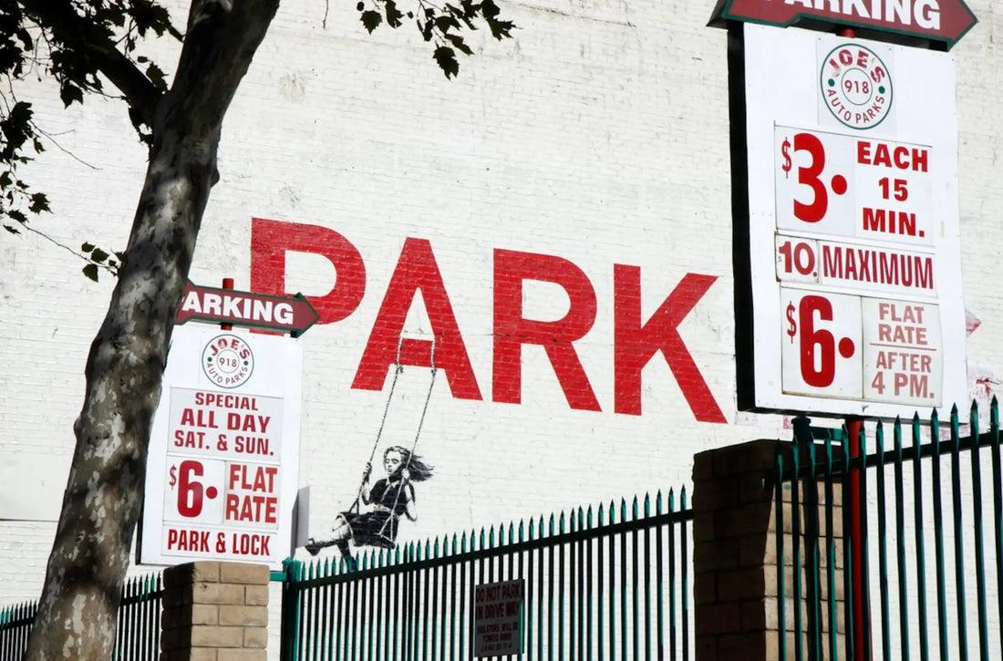 L.A. Building with Banksy Graffiti to Be Sold in Auction That Could Hit $30 M.