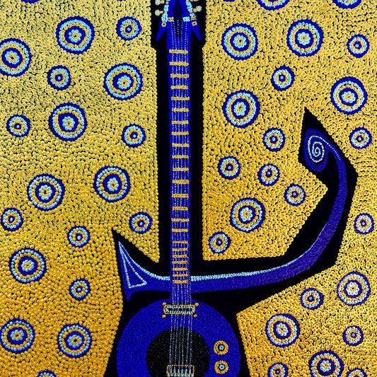 "Purple Guitar" by Louis Ammirato